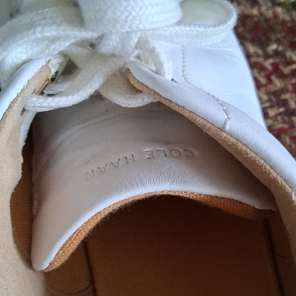 Cole Haan White Sneakers Sz.9B - Picture 7 of 7